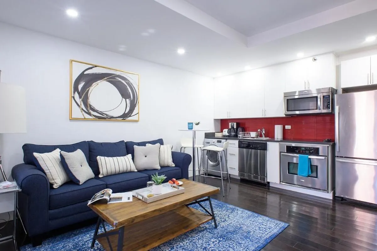 Apartmán 809-4B Studio Balcony W&D Prime Location New York